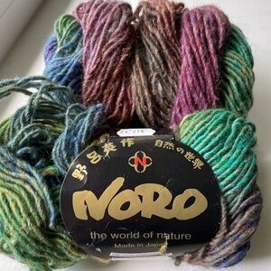 2 Balls Noro Silk Garden yarn